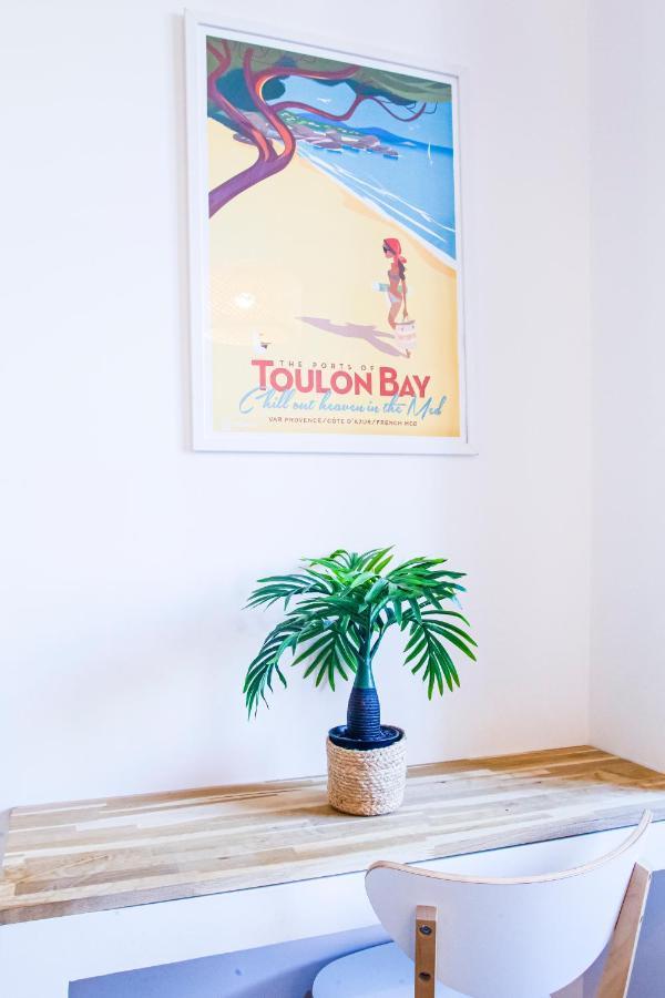 La Cle Studio Clim, Wifi, Gare Et Port De Toulon Exteriör bild